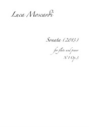 Flute Sonata No.1 (2013)